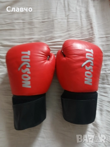 Кожени боксови ръкавици 10oz, снимка 12 - Ръкавици - 52501981