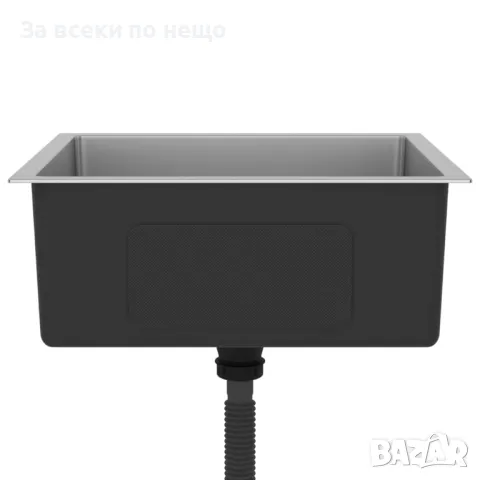 Ръчно изработена кухненска мивка с цедка, неръждаема стомана, снимка 6 - Мивки - 48748508