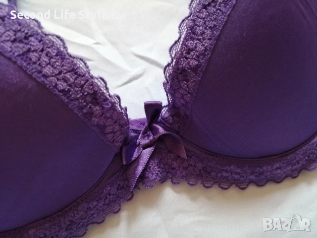 75А лилав сутиен H&M, снимка 3 - Бельо - 52922527