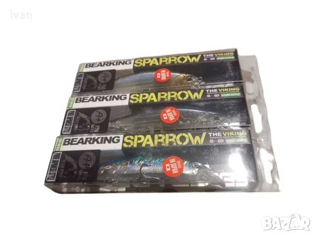 намаление 3 броя 3d воблери Bearking 110sp., 11 см., 17 грама, плуващи