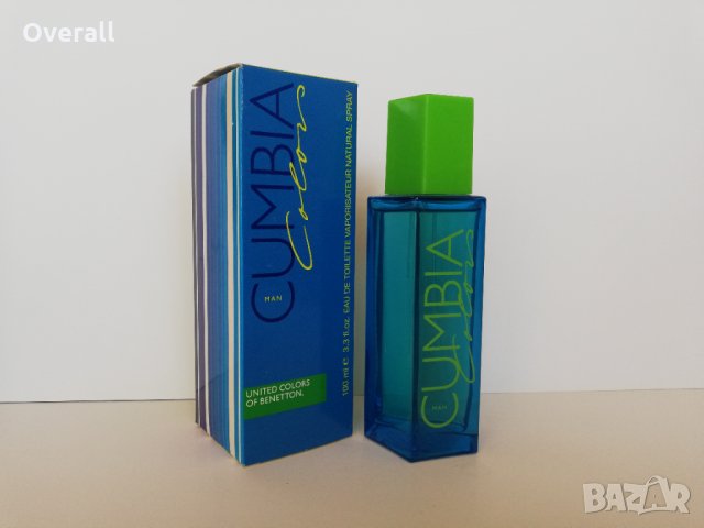Cumbia Colors Man Benetton ОРИГИНАЛЕН мъжки парфюм 100 мл ЕДТ, снимка 1 - Мъжки парфюми - 32542988