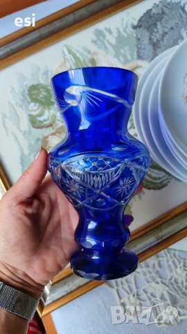 кристална ваза , снимка 4 - Други ценни предмети - 43488469