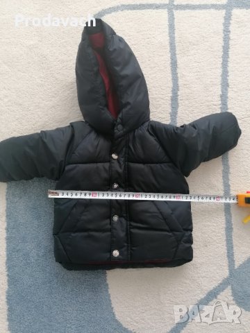 Зимно яке Zara - размер 6-12месеца, снимка 3 - Бебешки якета и елеци - 43819840