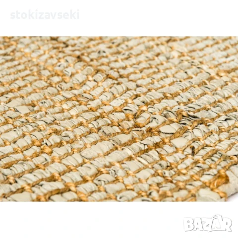 Килим тип черга с ресни, естествен цвят, 3 размера, снимка 4 - Килими - 51235816