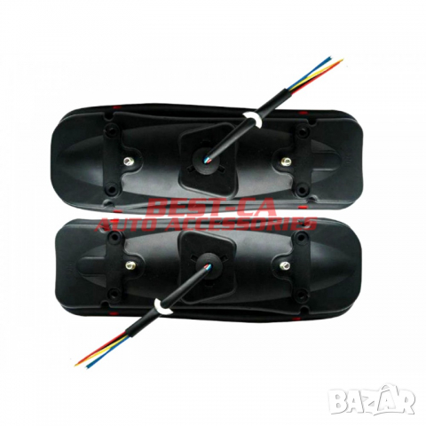 Комплект диодни стопове тип рибка подходящи за бусове, камиони, ремаркета, тирове, каравани и други., снимка 3 - Аксесоари и консумативи - 36463818