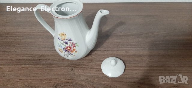 Порцеланов чайник букет от Рози. 15см. Код 2332, снимка 2 - Аксесоари за кухня - 38276817