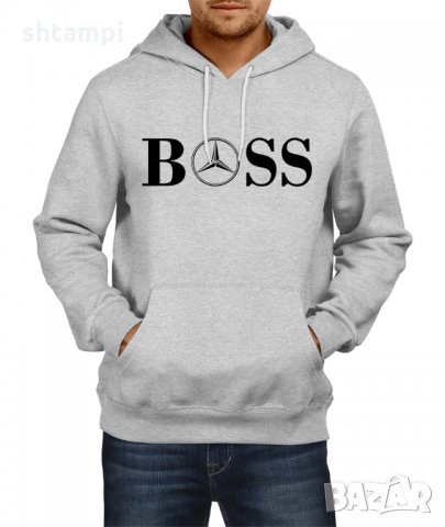 Мъжки Суитчър/Суитшърт Mercedes BOSS, снимка 2 - Суичъри - 33437521