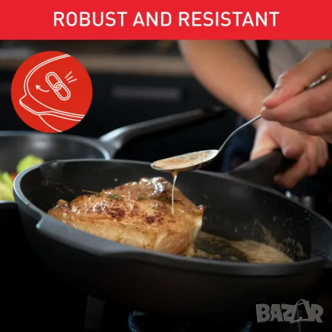 Тиган TEFAL Robusto , снимка 6 - Съдове за готвене - 49028426