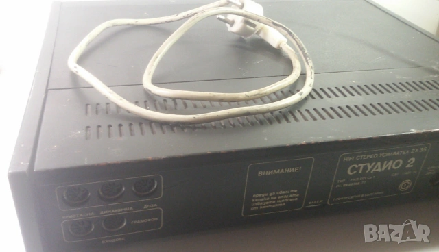 Усилвател Студио 2 2×35, снимка 7 - Ресийвъри, усилватели, смесителни пултове - 53008009