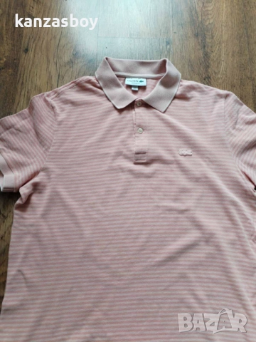 lacoste - страхотна мъжка тениска КАТО НОВА Л , снимка 4 - Тениски - 52080782