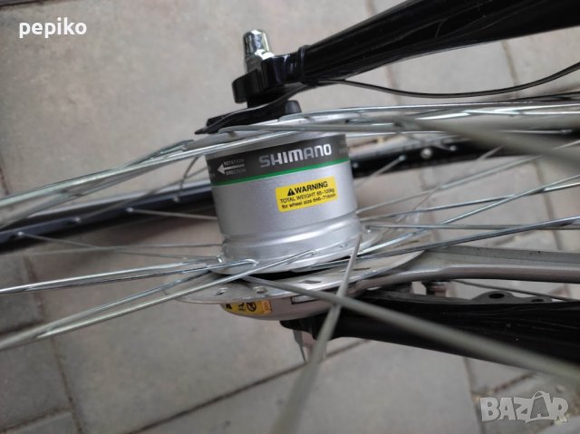 Продавам колела внос от Германия алуминиев градски велосипед ESTATE 28 цола SHIMANO NEXUS 8, снимка 12 - Велосипеди - 36963449