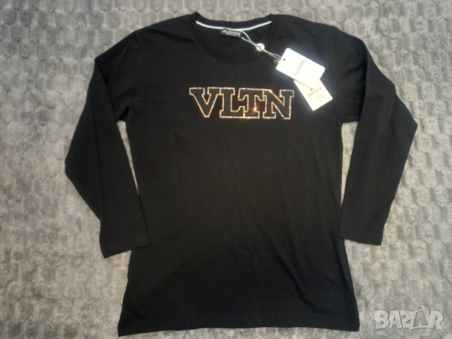 Дамска блуза с камъчета - размер Л/ХЛ, снимка 2 - Блузи с дълъг ръкав и пуловери - 53392391