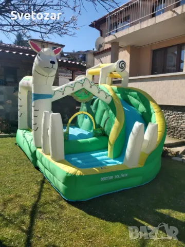 Надуваем замък за детски партита