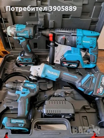 инструменти на батерия комплект 4v1 Makita , снимка 1