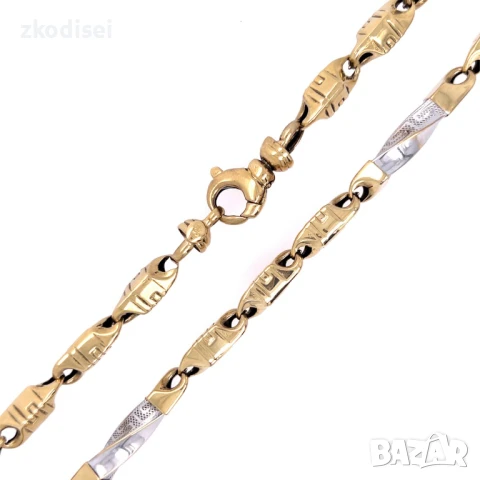 Златен синджир 27,32гр. 57,2см. 14кр. проба:585 модел:32402-6, снимка 1