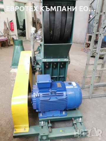  Машини за пелети. Дробилка от барабанен тип за дървен отпадък, снимка 2 - Други машини и части - 43622317