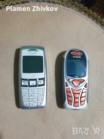 стари мобилни телефони SIMENS M55 и А75 