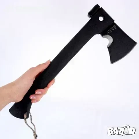 Брадвичка/томахавка/ + нож+точило+свирка, снимка 4 - Ножове - 50844298