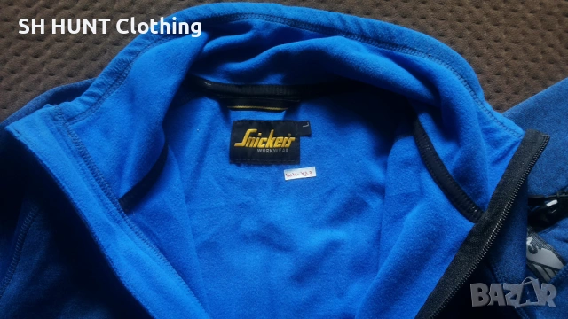 Snickers 8004 Fleece Work Jacket размер L работна горница W4-733, снимка 15 - Суичъри - 53048978