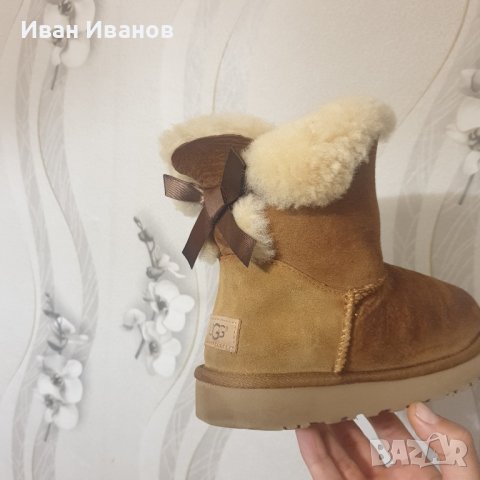 оригинални боти UGG Mini Bailey Bow II номер 38, снимка 9 - Дамски боти - 43202682