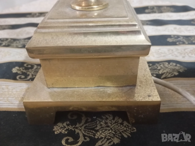 Винтидж настолна лампа, снимка 2 - Настолни лампи - 52901496