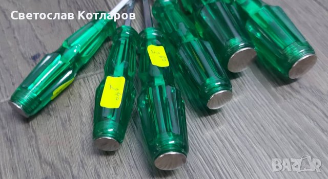 ударни отвертки зелени  цена на брой , снимка 2 - Отвертки - 36890640