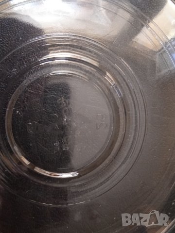 Комплект от 6 броя малки стъклени чинийки, снимка 4 - Чинии - 43543295