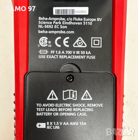 BEHA Amprobe AT-6010-TE + AT-6010RE - Комплект за проследяване на проводници, снимка 5 - Други инструменти - 52899044