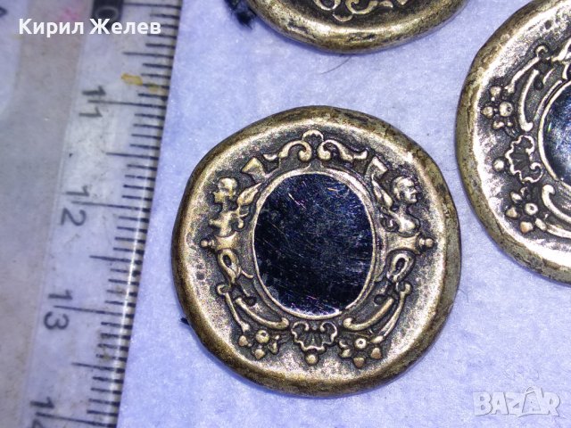 ТРИ СТАРИ ПОСРЕБРЕНИ ЕМАЙЛИРАНИ ВИНТИДЖ МЕТАЛНИ КОЛЕКЦИОНЕРСКИ КОПЧЕТА 26136, снимка 2 - Колекции - 43552840