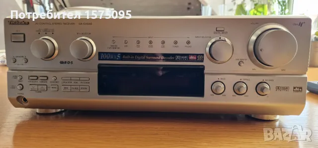 Усилвател TECHNICS SA-DX940 и саунд бар LG NB2540 със Subwoofer