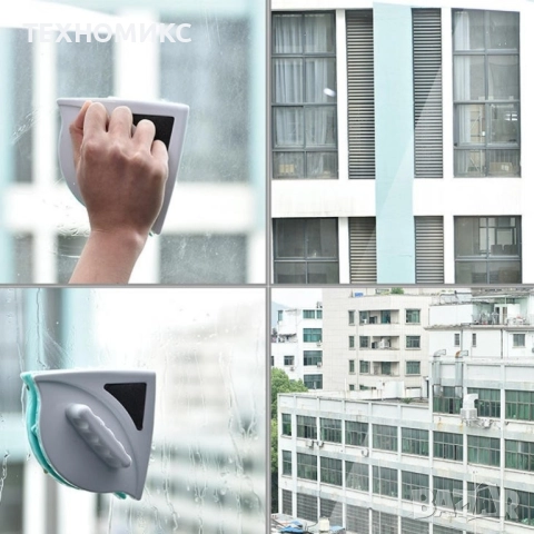 Уред за почистване на прозорец Autodiag, с магнит, Двустранно, снимка 6 - Други стоки за дома - 51773543