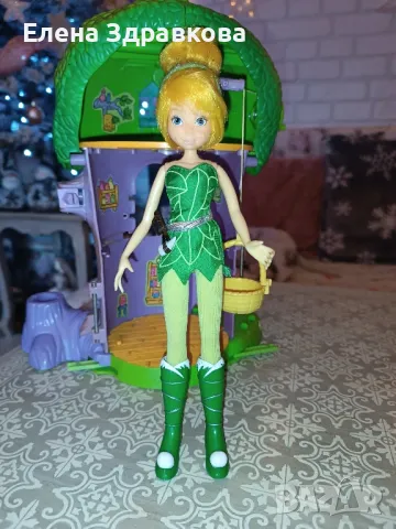 Камбанка и феите от Питър пан и къщичките им , снимка 7 - Кукли - 48658394