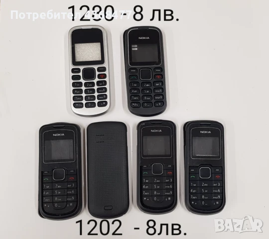 Панели за NOKIA 225,6300,1200,1203,1280,1202,1208,2100,3230,5030,8250,6030,6100,6111,6150,7210,7260, снимка 5 - Резервни части за телефони - 50176561
