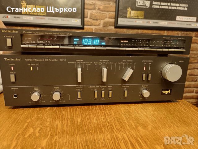 Technics SU-V7/ST-S8 Vintage Stereo System , снимка 3 - Ресийвъри, усилватели, смесителни пултове - 39633101