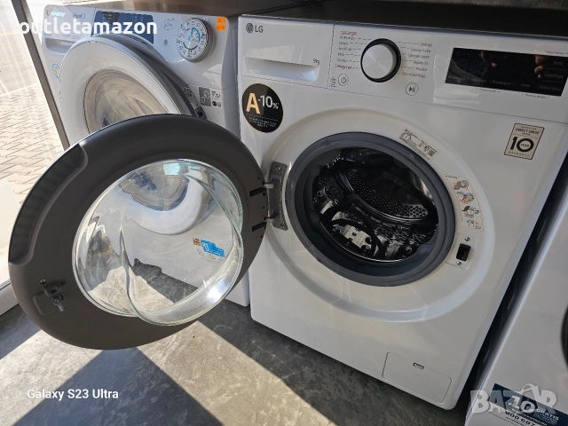 Пералня LG AI Клас A -10%, 9 кг Серия R3, снимка 4 - Перални - 52846751