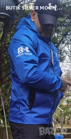 Мъжка Ветровка - лого Бродирано ✨ Under Armour , снимка 2 - Якета - 50433580
