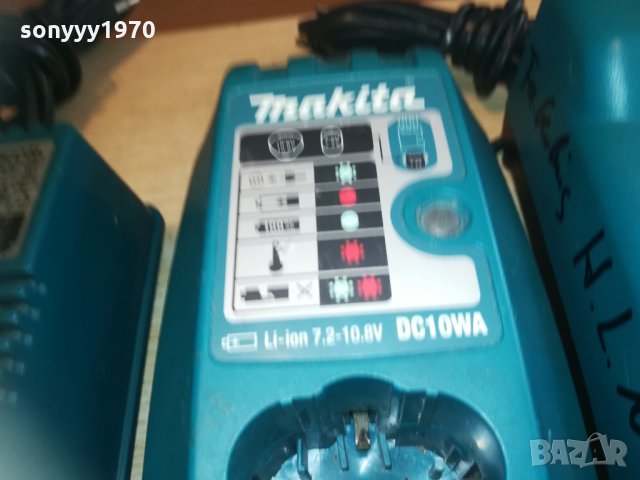 makita-зарядни 200ЛВ ЗА 1БР 0705210912, снимка 8 - Винтоверти - 32786846