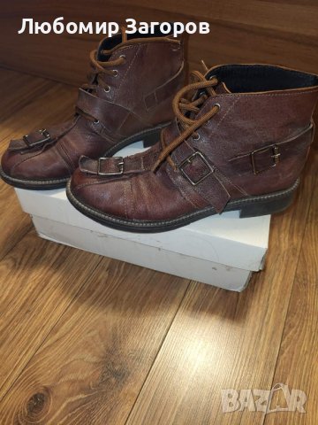 Нови, маркови естествена кожа, 39 номер, снимка 4 - Дамски боти - 42959141