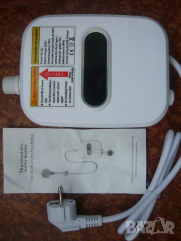 Проточен нагревател - мини душ, снимка 2 - Бойлери - 42969160