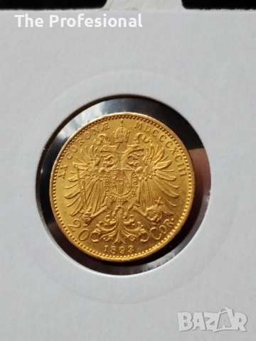 Златна монета Австрия, снимка 2 - Нумизматика и бонистика - 53184950