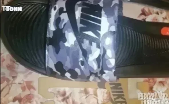 NIKE ORIGINAL Нови Мъжки Кожени Чехли 52, снимка 5 - Мъжки чехли - 51109534