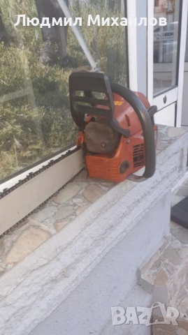 Моторен трион Huskvarna 350, снимка 2 - Градинска техника - 52083156