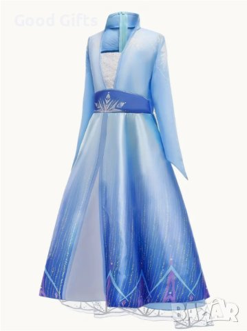Детска висококачествена рокля на Елза Замръзналото кралство, снимка 2 - Други - 43293369