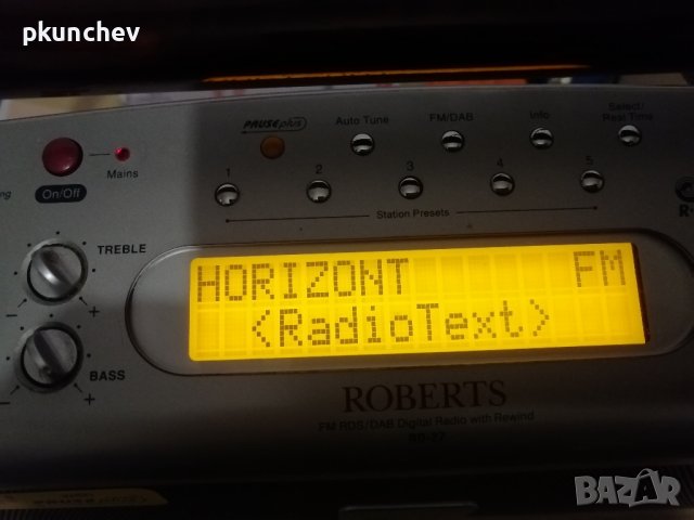 FM/DAB РАДИО ROBERTS RD27 GEMINI 27 , снимка 5 - Радиокасетофони, транзистори - 43459270