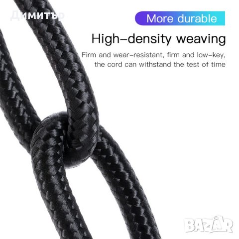 USB Type C към USB C кабел 60W Fast Charge Quick Charge 4.0 USB C, снимка 8 - Оригинални зарядни - 32951845