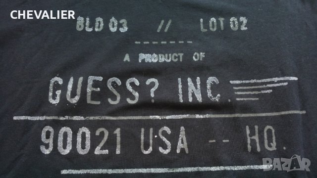 GUESS MENS T-Shirt Размер M мъжка тениска 4-60, снимка 3 - Тениски - 44016524