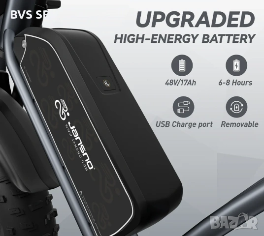 Нов модел електрически велосипед Х50, снимка 5 - Велосипеди - 53020240