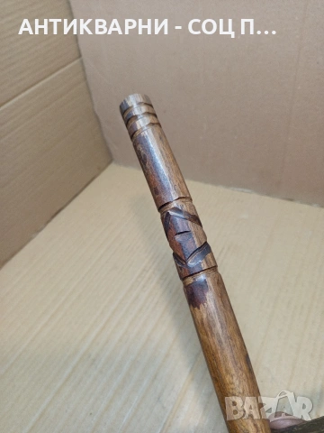 Соц Стар Каменоделски Чук 0.800кг С Дръжка От Дрян НОМЕР 594., снимка 11 - Антикварни и старинни предмети - 53446150