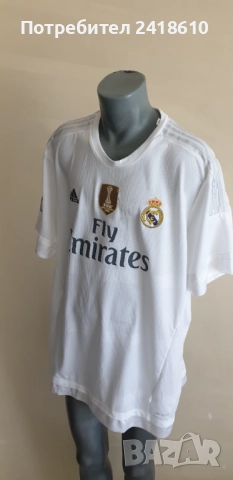 Adidas Real Madrid Clima Cool Mens Size 3XL НОВО! ОРИГИНАЛ! Мъжка Тениска!, снимка 2 - Тениски - 51762387