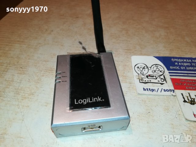 LOGILINK WIRELESS SERVER USB-GERMANY 0312212014, снимка 10 - Рутери - 35020262